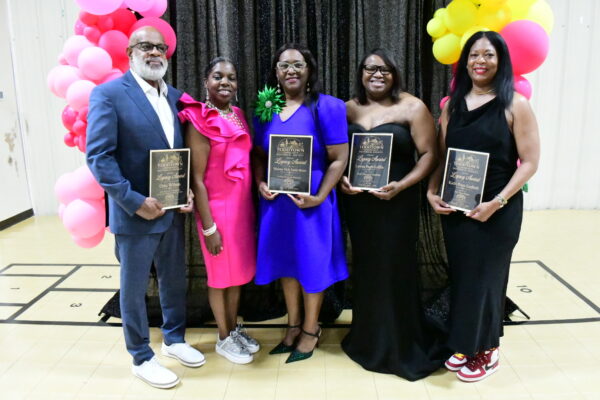 Legacy Award recipients with the TCHS President Yolanda Chpaman Houston